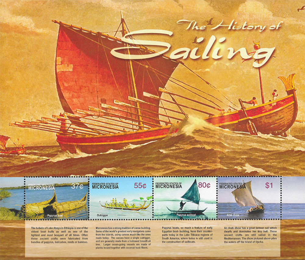 Mikronesien 2005 ** - Geschichte des Segelbootbaus