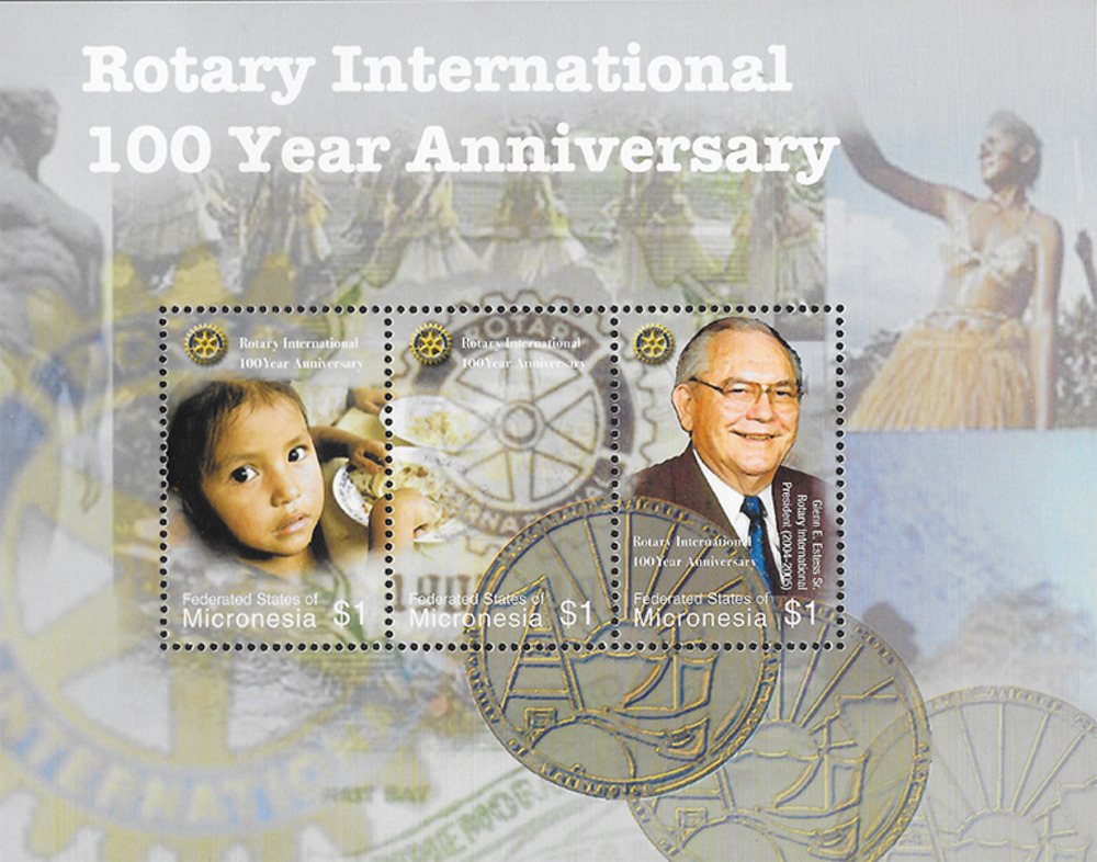 Mikronesien 2005 ** - 100 Jahre Rotary International