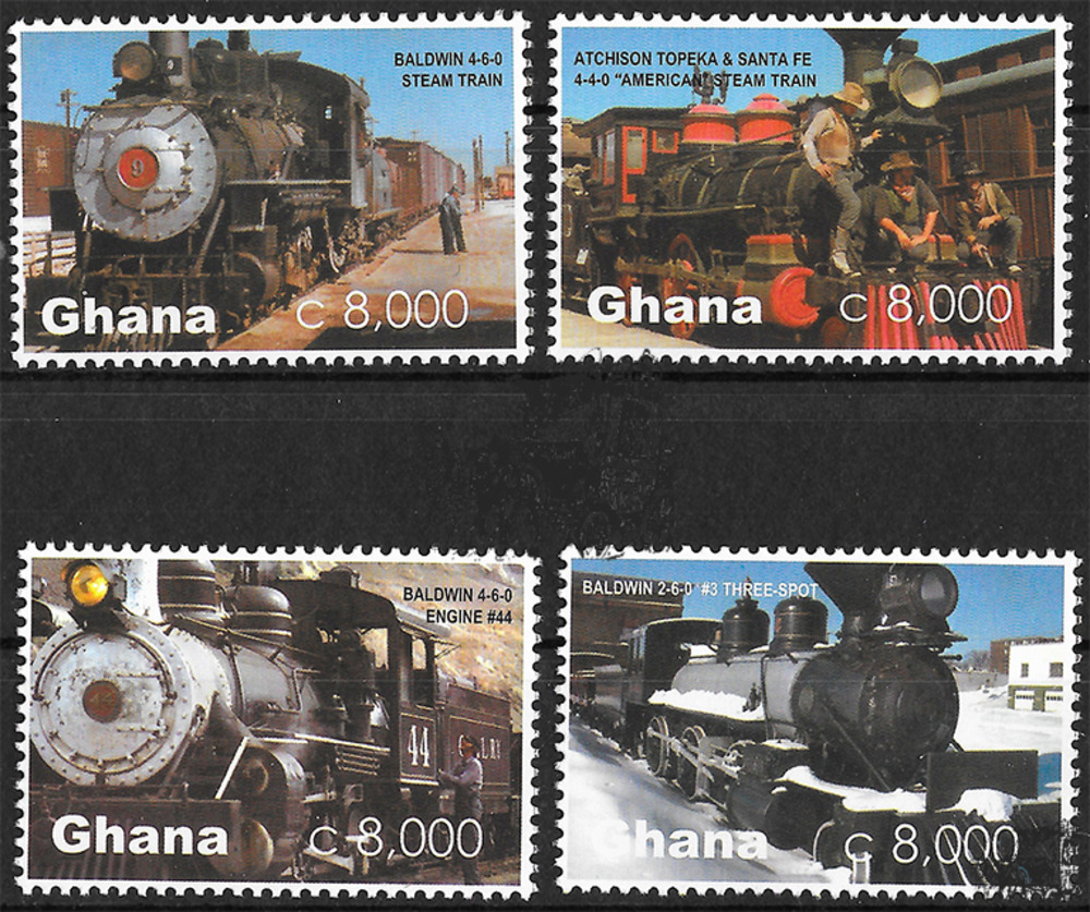 Ghana 2005 ** - 200 Jahre Dampflokomotiven