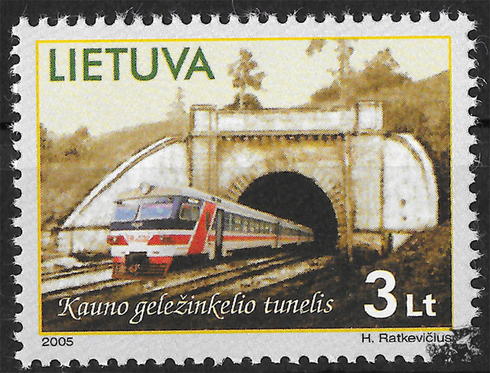 Litauen 2005 ** - Eisenbahntunnel