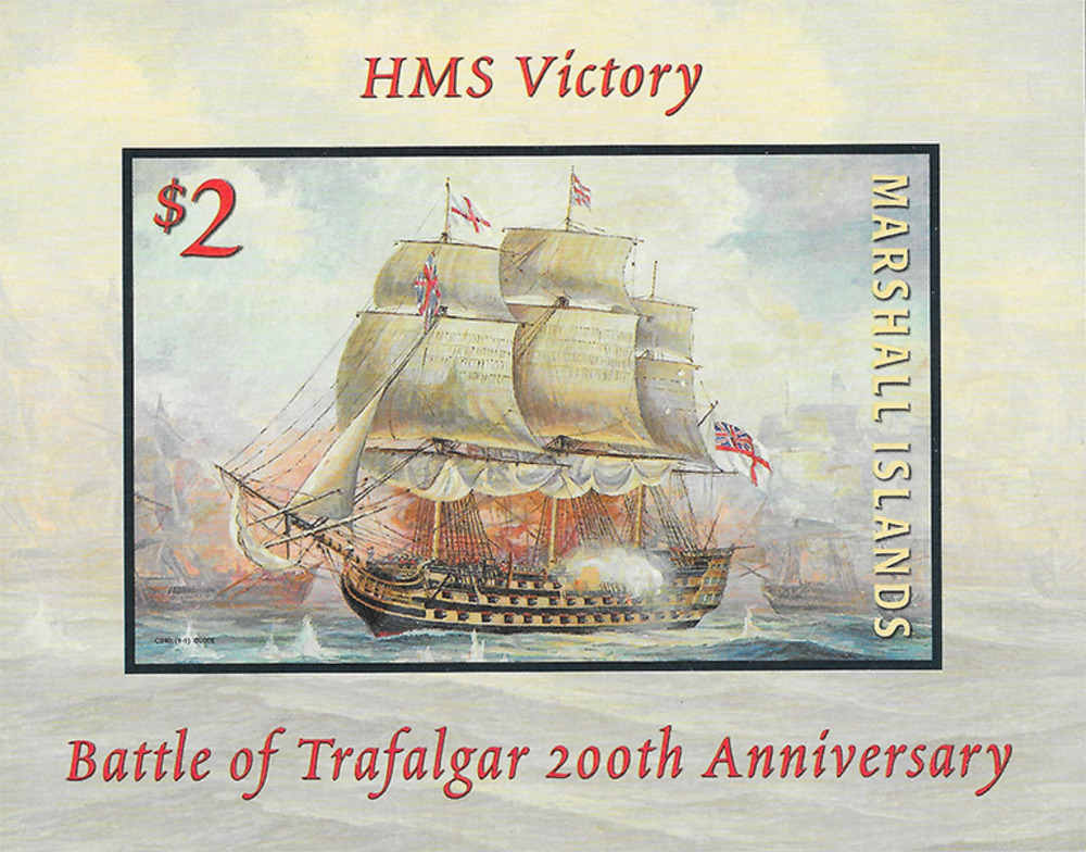 Marshall Inseln 2005 ** - 200. Jahrestag der Schlacht von Trafalgar: Kriegsschiffe