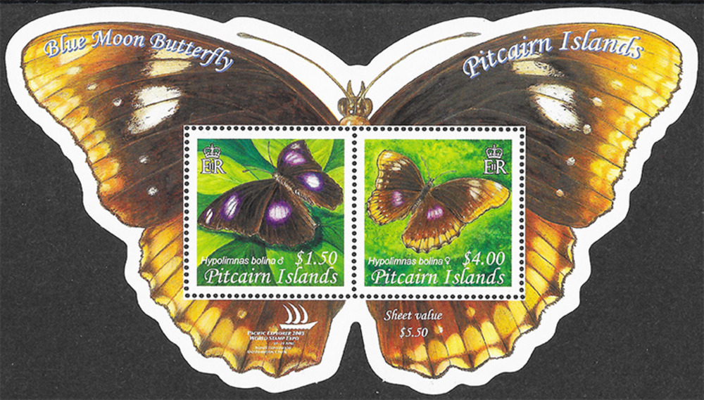 Pitcairn 2005 ** - Schmetterlinge