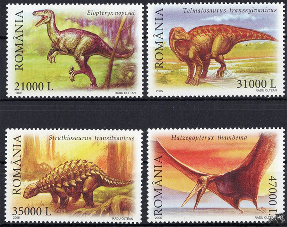 Rumänien 2005 ** - Prähistorische Tiere