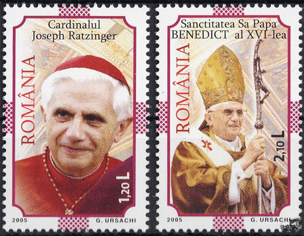 Rumänien 2005 ** - Amtsantritt von Papst Benedikt XVI. Rumänien 2005 ** - Amtsantritt von Papst Benedikt XVI.