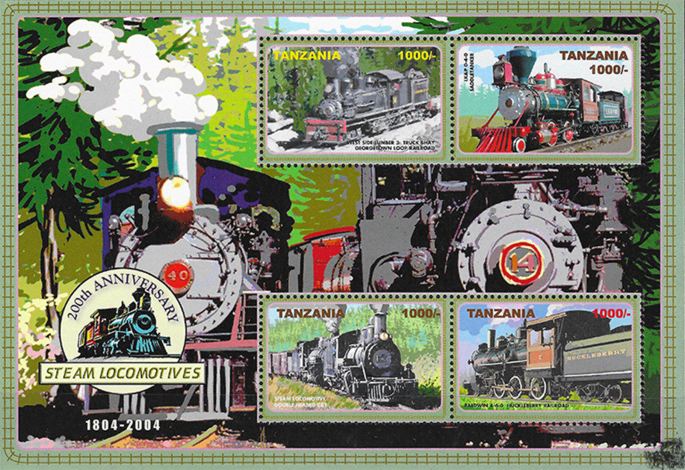 Tansania 2005 ** - 200 Jahre Dampflokomotiven (2004)