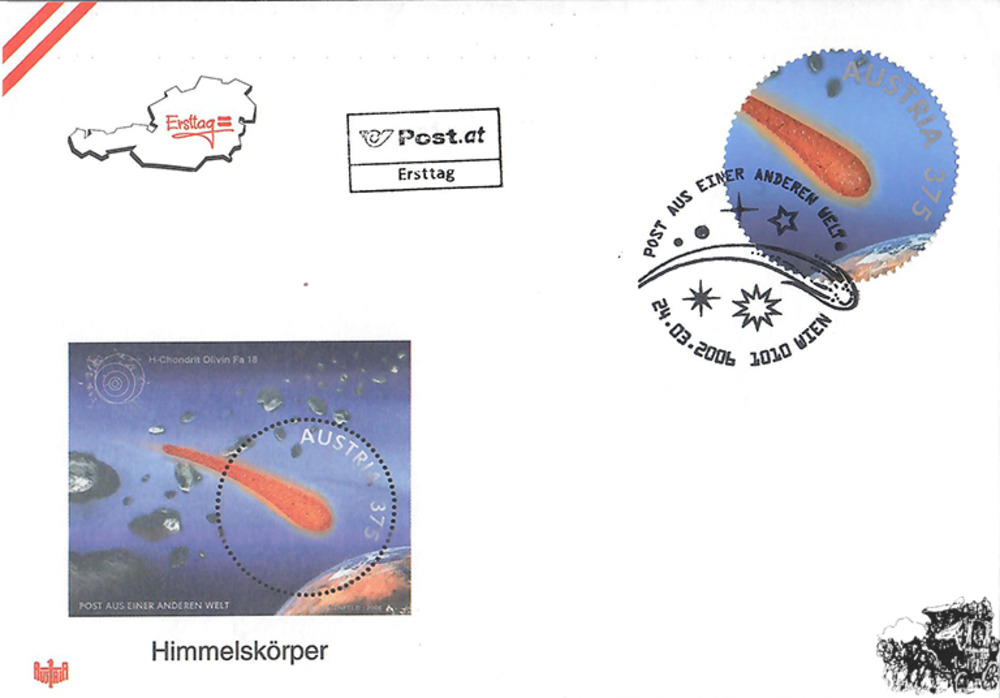 Österreich FDC 2006 - 3,75 € “Post aus einer anderen Welt“ Österreich FDC 2006 - 3,75 € “Post aus einer anderen Welt“