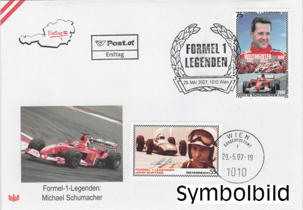 Österreich FDC 2006 - 0,75 € “Formel 1 Legenden“