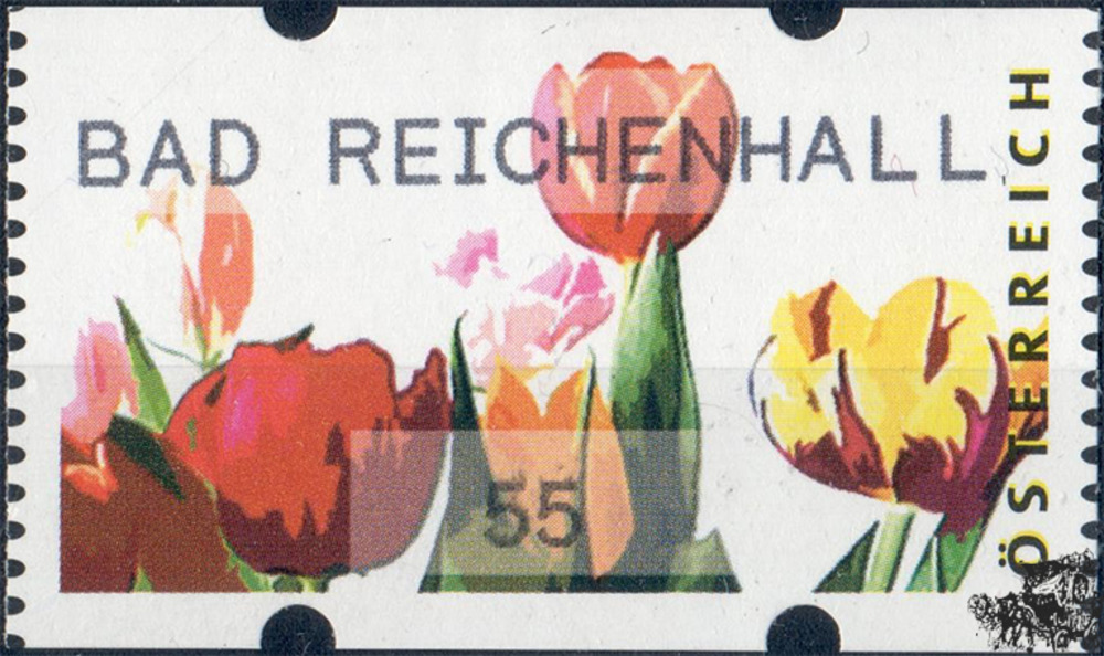 Österreich 2006 Automatenmarke ** - € 0,55 - Tulpen: Bad Reichenhall