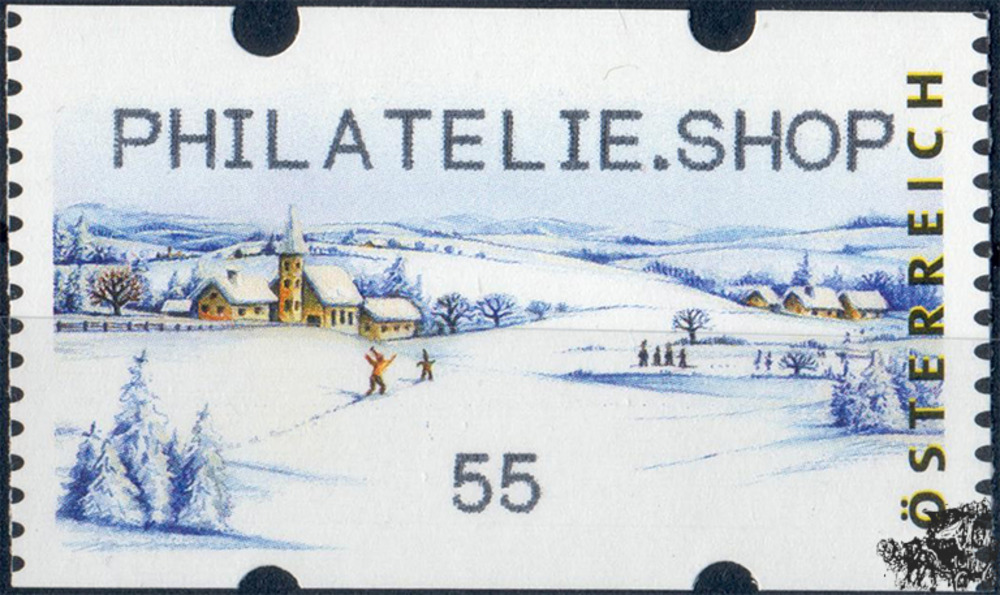 Österreich 2006 Automatenmarke ** - € 0,55 - Winterlandschaft: Philatelie.Shop