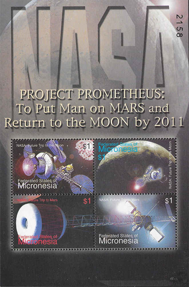Mikronesien 2006 ** - Weltraumforschung, NASA-Projekt