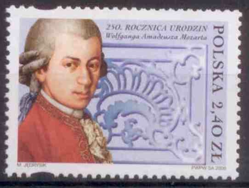 Polen ** 2006 - 250. Geburtstag W. A. Mozart Polen ** 2006 - 250. Geburtstag W. A. Mozart
