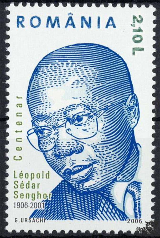 Rumänien 2006 ** - 100. Geburtstag von Léopold Sédar Senghor Rumänien 2006 ** - 100. Geburtstag von Léopold Sédar Senghor