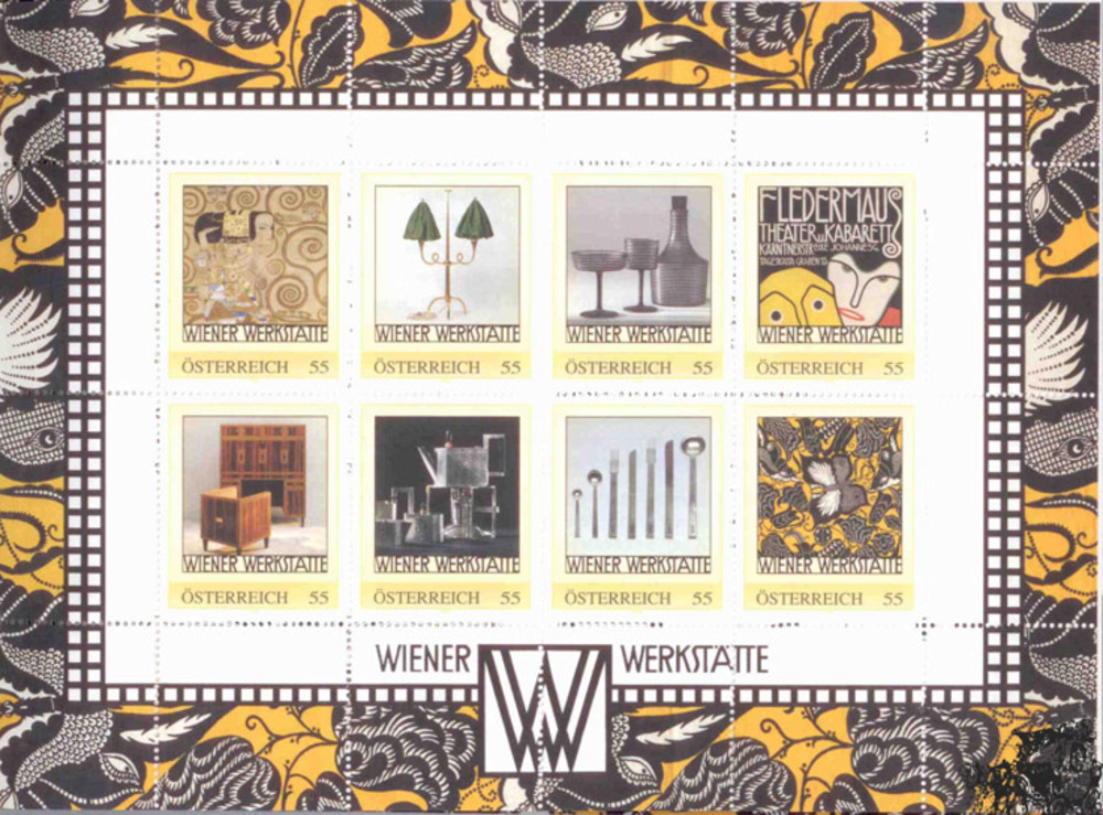 Wiener Werkstätte - 2007, Marken.Buch Wiener Werkstätte - 2007, Marken.Buch
