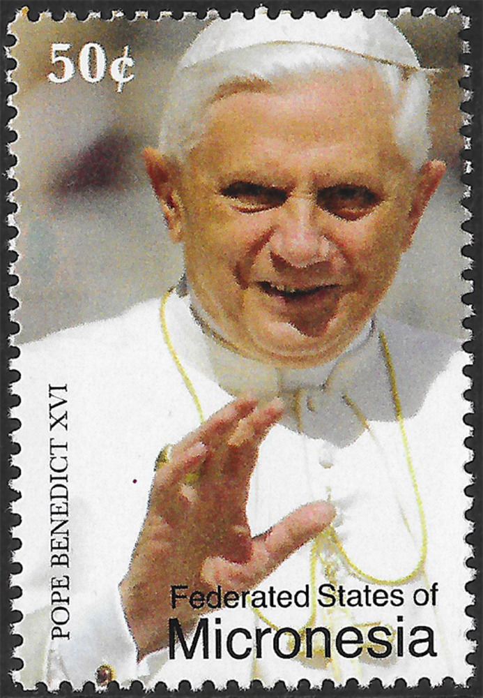 Mikronesien 2007 ** - 80. Geburtstag von Papst Benedikt XVI. Mikronesien 2007 ** - 80. Geburtstag von Papst Benedikt XVI.