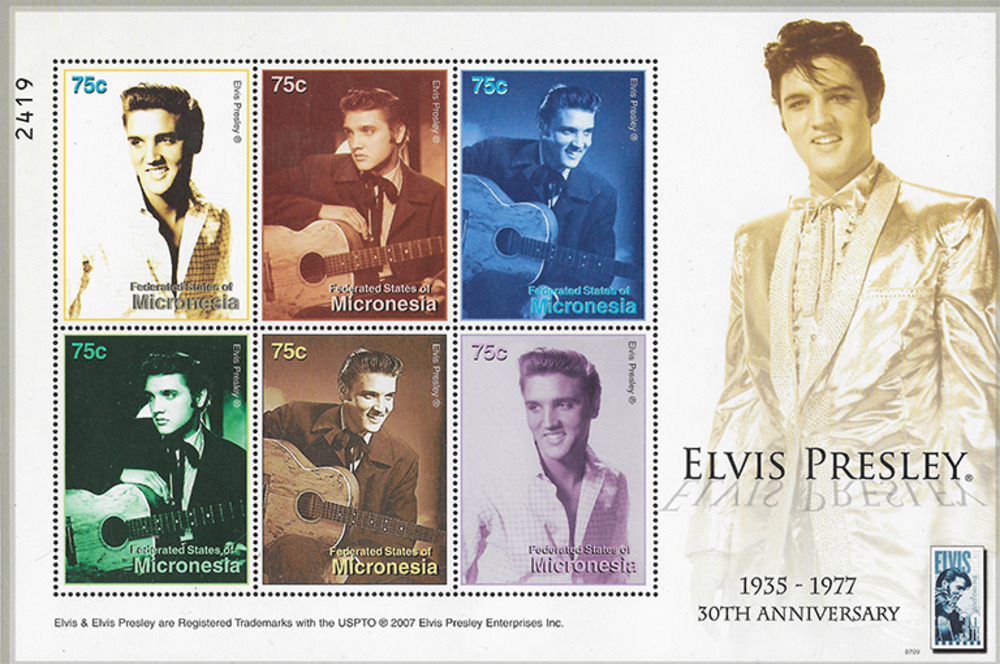 Mikronesien 2007 ** - 30. Todestag von Elvis Presley (I)
