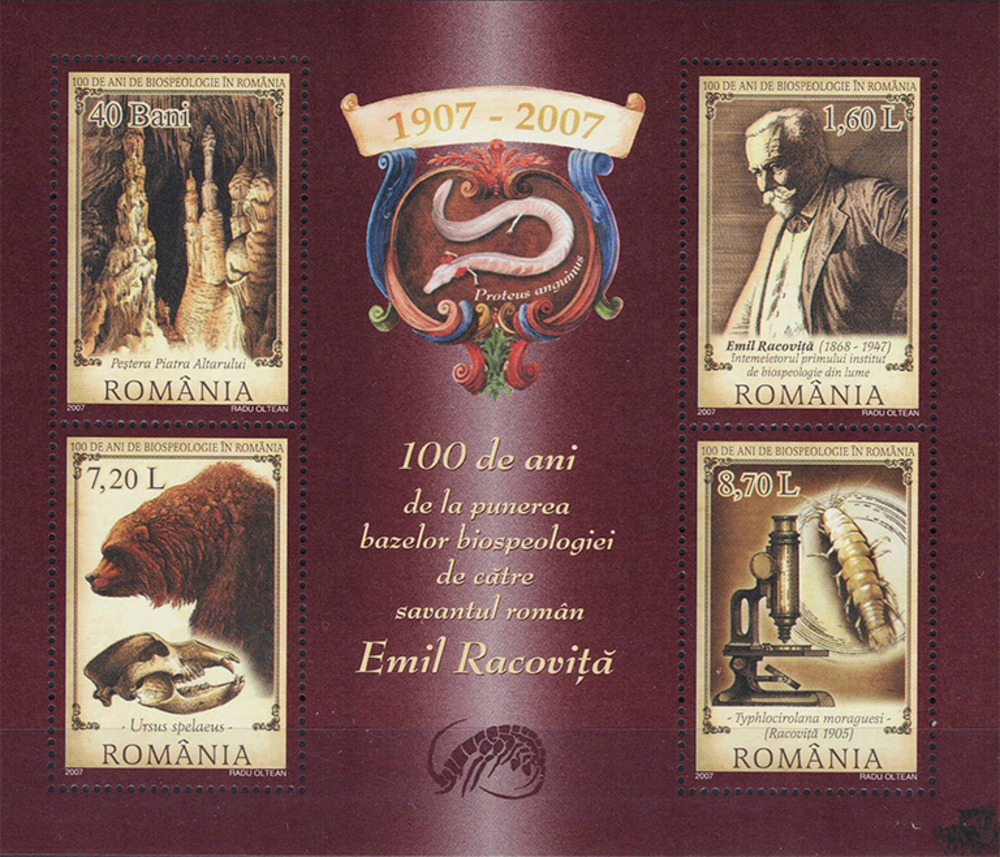 Rumänien 2007 ** - 100 Jahre Biospeläologie in Rumänien