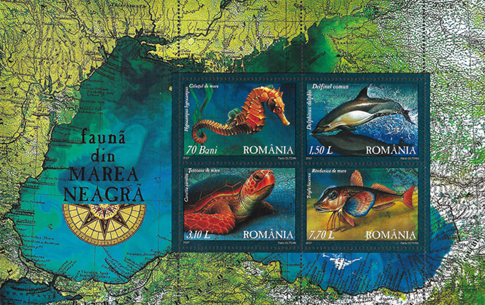 Rumänien 2007 ** - Fauna des Schwarzen Meeres
