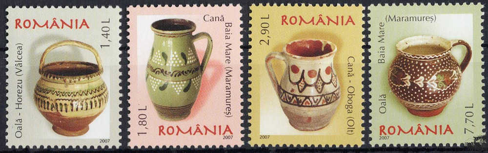 Rumänien 2007 ** - Töpfe und Kannen (I)