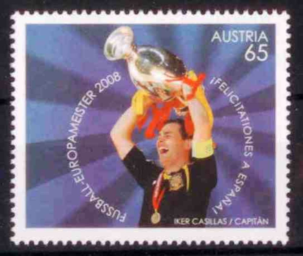 Österreich ** 2008 - 0,65 Euro “Fussball-Europameister 2008“