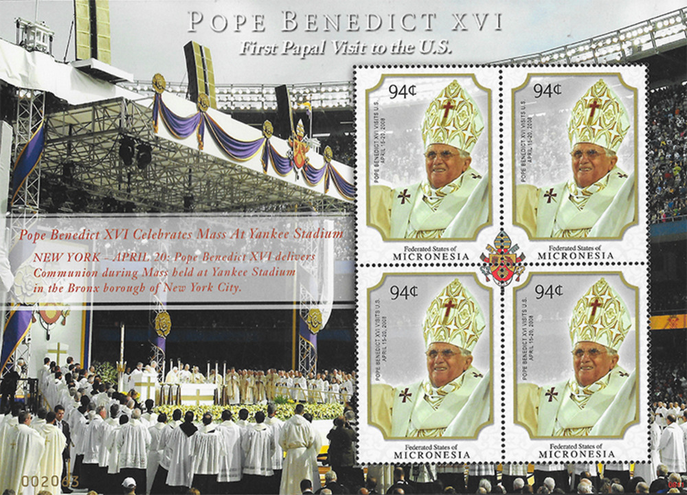 Mikronesien 2008 ** - Erster USA-Besuch von Papst Benedikt XVI.