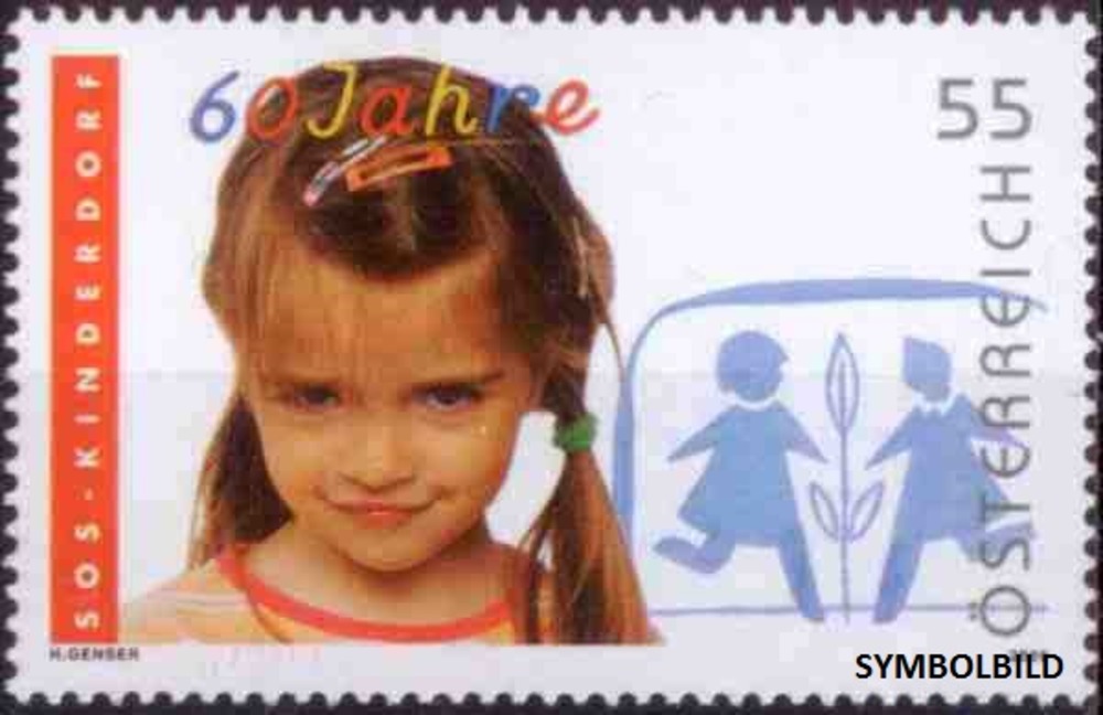 Österreich o 2009 - 0,55 € “SOS Kinderdorf“ Österreich o 2009 - 0,55 € “SOS Kinderdorf“