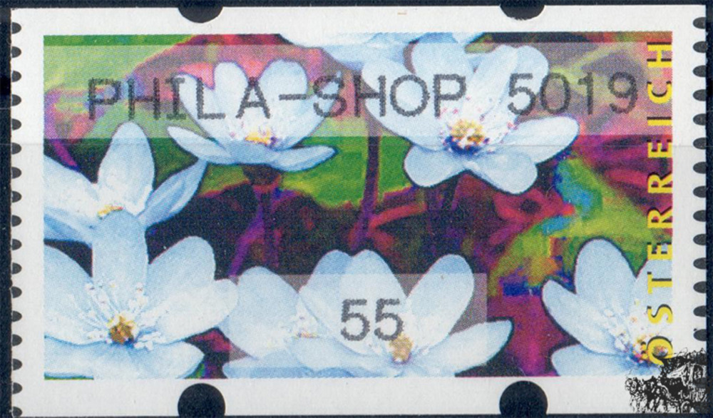 Österreich 2009 Automatenmarke ** - € 0,55 - Leberblümchen: PHILA-SHOP 5019