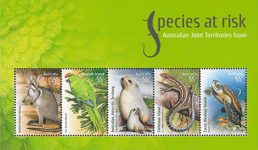 Australien 2009 ** - Gefährdete Tierarten der australischen Gebiete