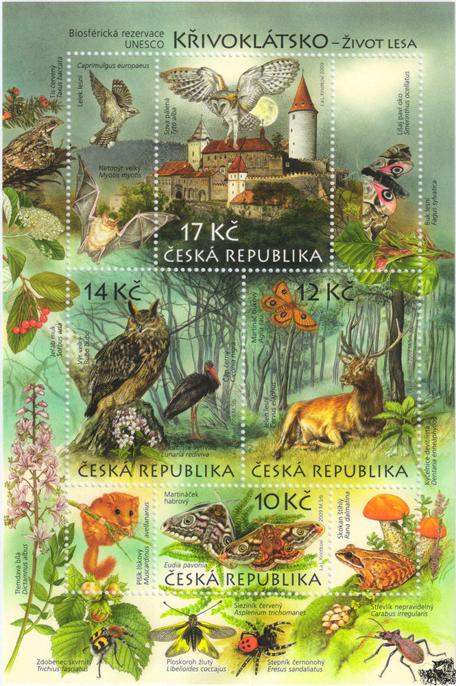 Tschechien ** 2009 - Bl.38 Pürglitzer Wald Tschechien ** 2009 - Bl.38 Pürglitzer Wald