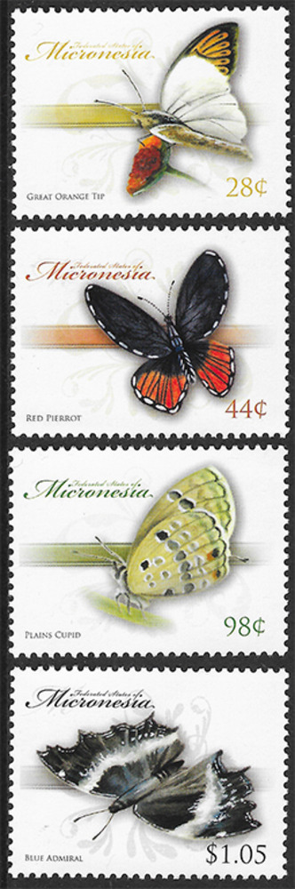 Mikronesien 2009 ** - Schmetterlinge aus aller Welt