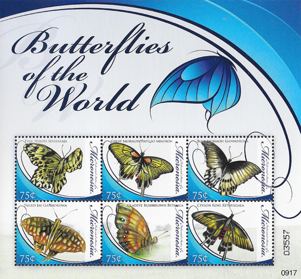 Mikronesien 2009 ** - Schmetterlinge aus aller Welt