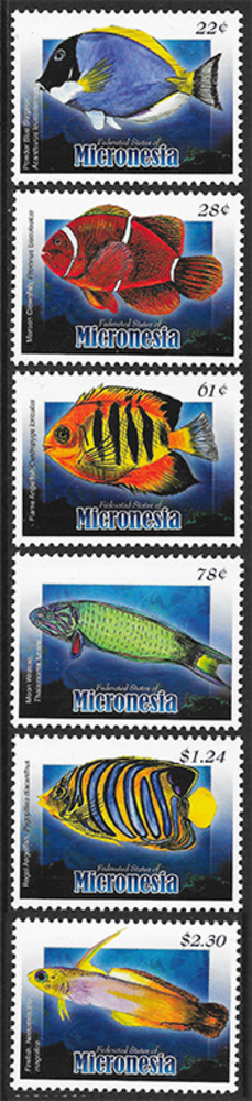 Mikronesien 2009 ** - Fische aus aller Welt Mikronesien 2009 ** - Fische aus aller Welt
