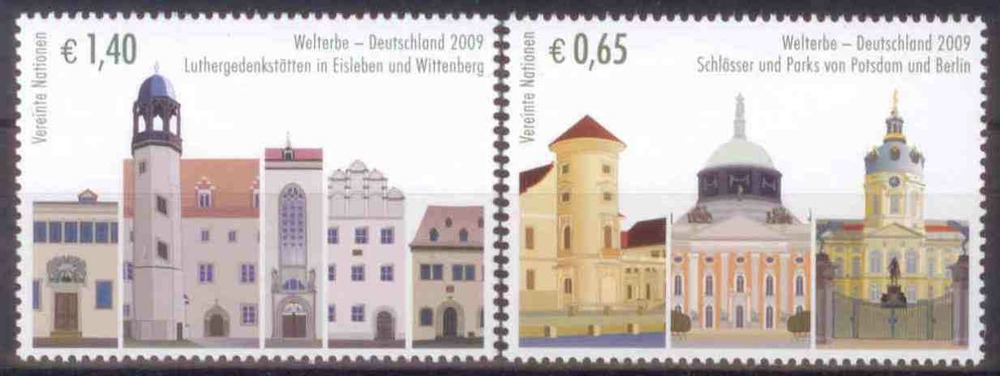 UNO Wien 2009 - ** , € 2,05 - UNESCO-Welterbe: Deutschland
