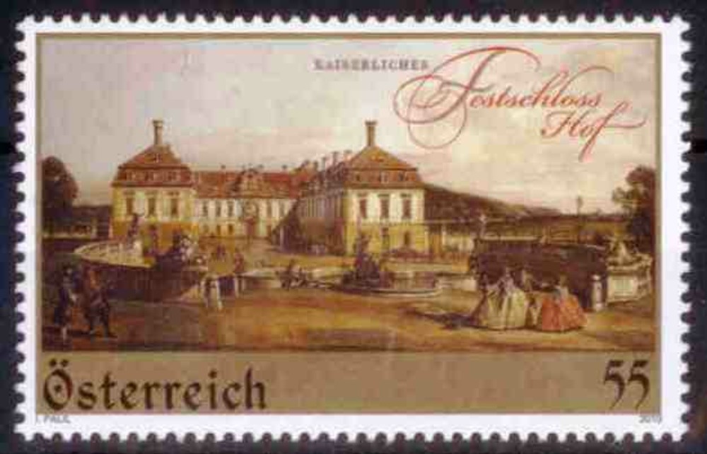 Österreich 2010 o - 0,55 € - Kaiserliches Festschloss Hof