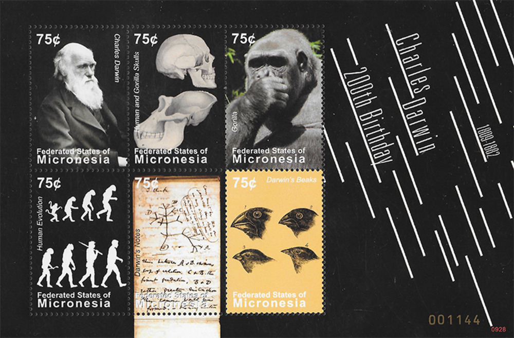 Mikronesien 2010 ** - 200. Geburtstag von Charles Darwin