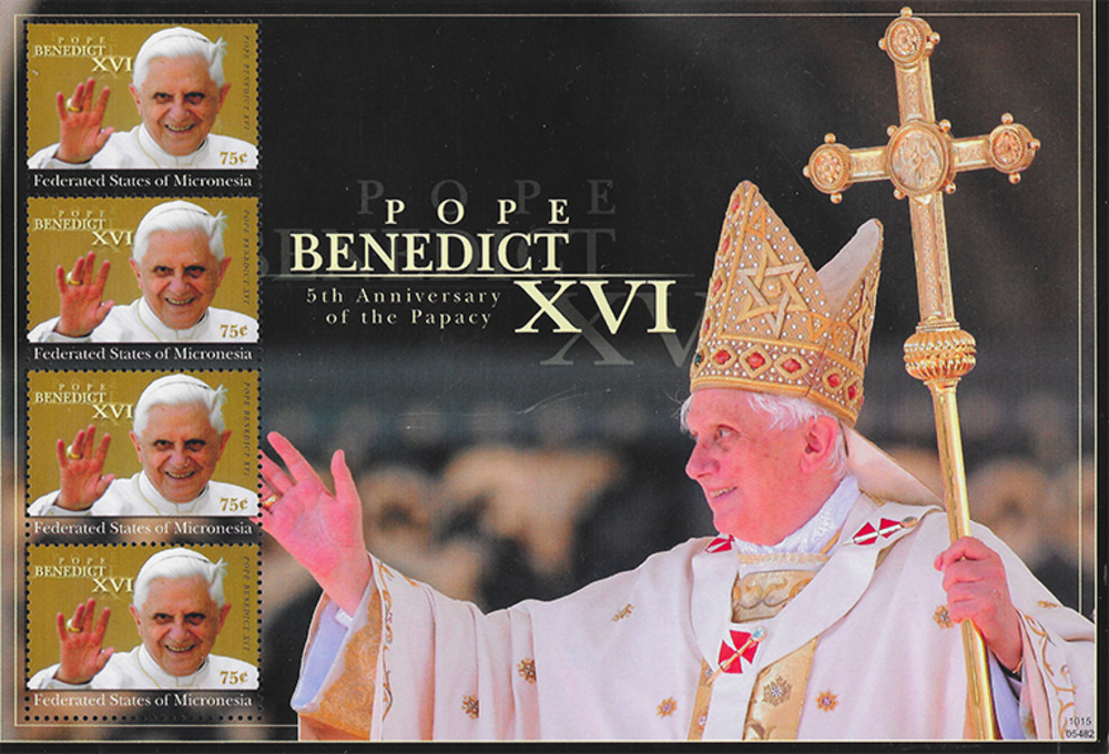 Mikronesien 2010 ** - 5 Jahre Regentschaft von Papst Benedikt XVI