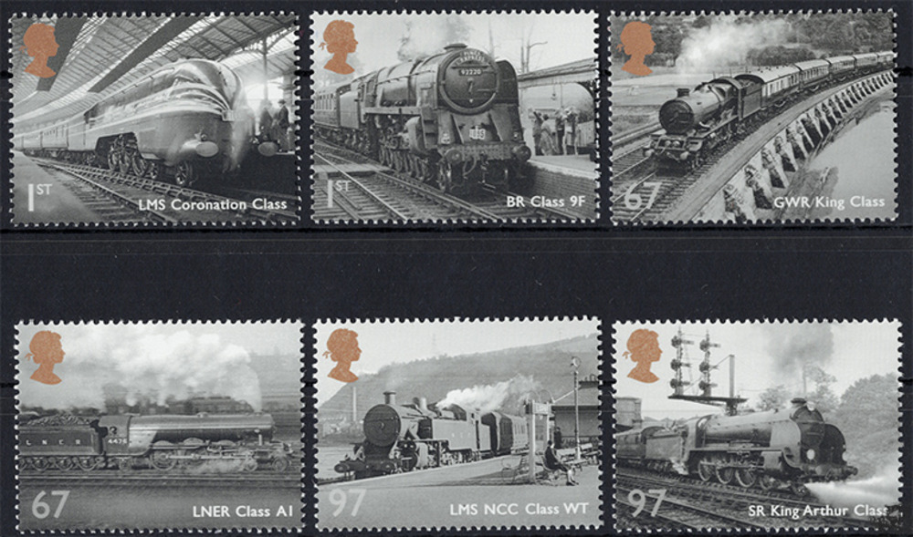 Großbritannien 2010 ** - Dampflokomotiven, Coronation-Klasse der London