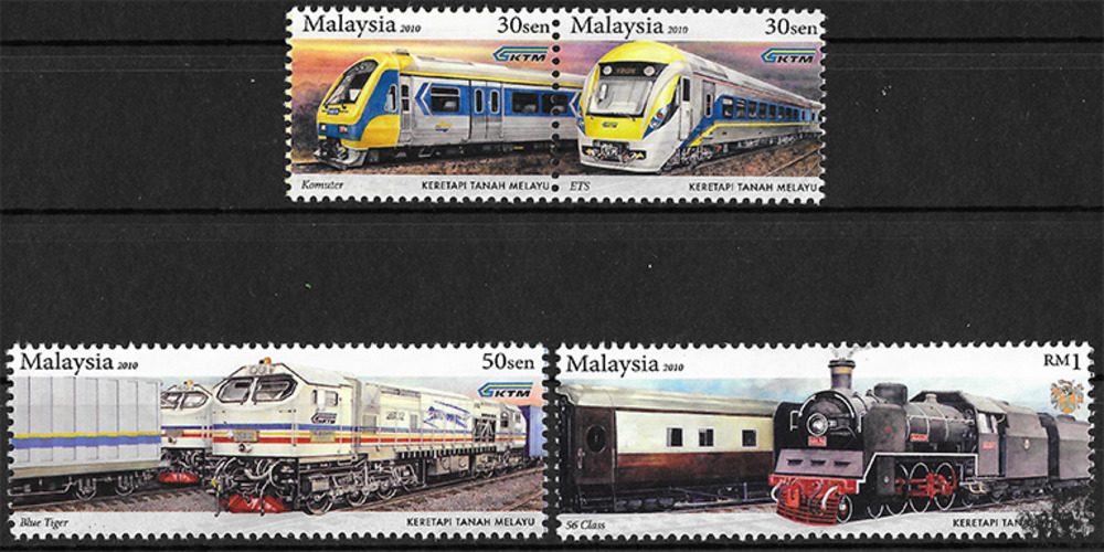 Malaysia 2010 ** - 125 Jahre Malaiische Eisenbahn