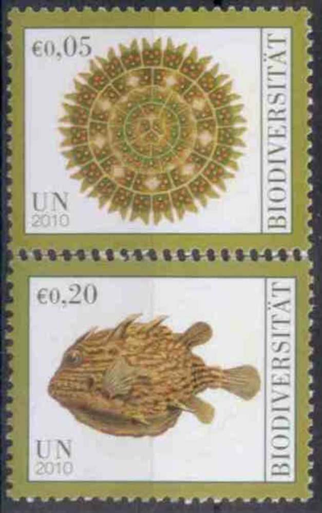 UNO Wien 2010 - ** , € 0,25 - Internat. Jahr d. Biodiversität UNO Wien 2010 - ** , € 0,25 - Internat. Jahr d. Biodiversität