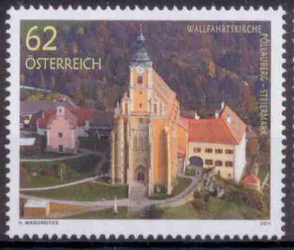 Österreich 2011 ** - € 0,62 - Wallfahrtskirche Pöllauberg