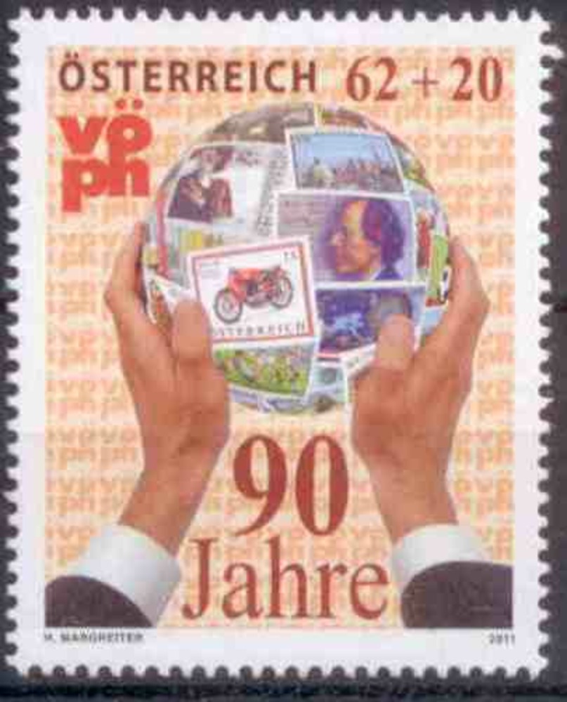 Österreich 2011 ** - € 0,62 + € 0,20 - Philatelistenverein