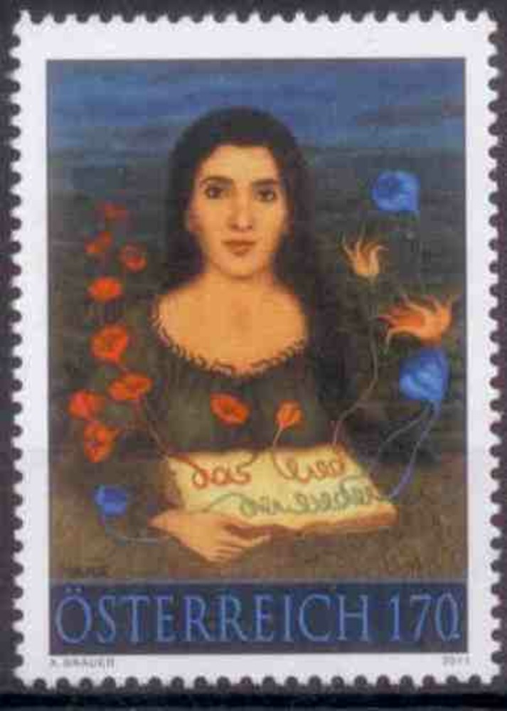 Österreich 2011 o - € 1,70 - Arik Brauer - Das Lied der Lieder Österreich 2011 o - € 1,70 - Arik Brauer - Das Lied der Lieder