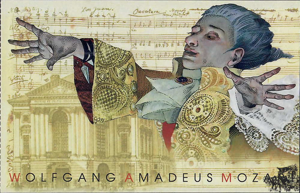 Tschechien ** 2011 - Wolfgang Amadeus Mozart, Heftchen Tschechien ** 2011 - Wolfgang Amadeus Mozart, Heftchen