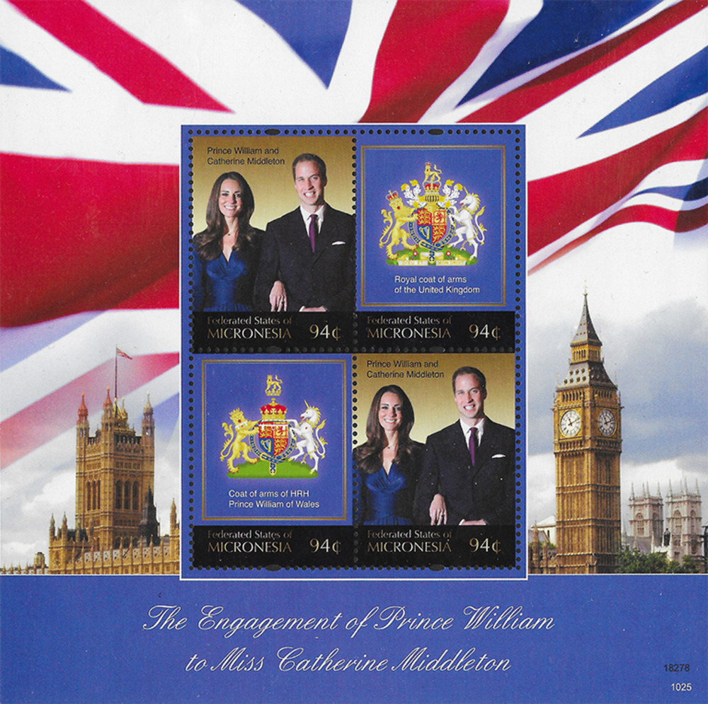 Mikronesien 2011 ** - Verlobung von Prinz William und Catherine Middleton