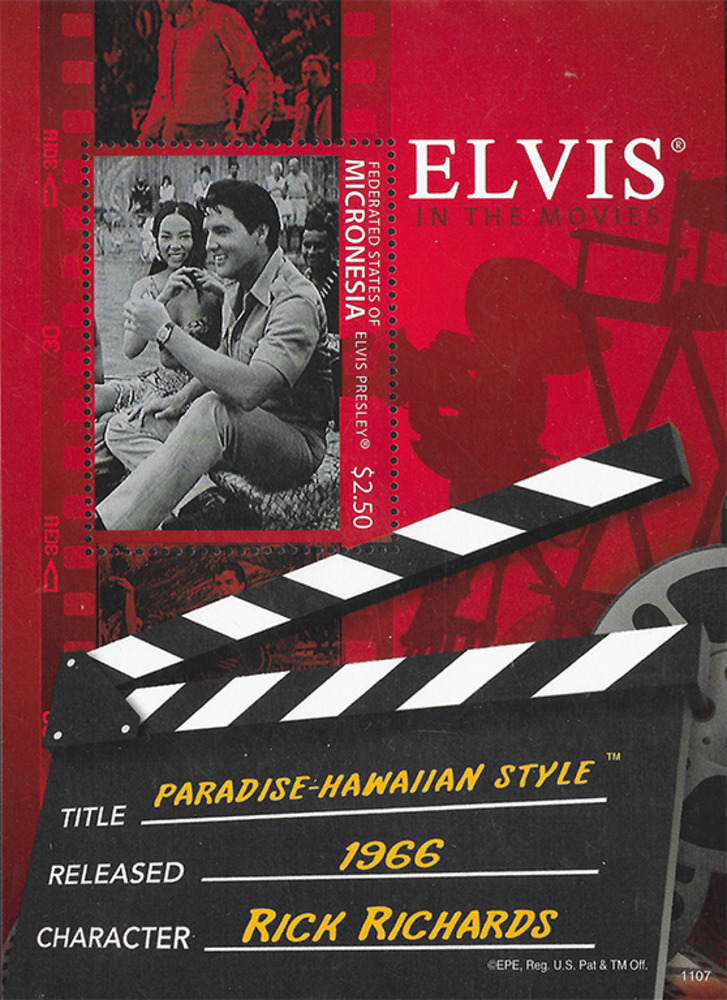 Mikronesien 2011 ** - Elvis Presley, mit Filmpartnerin