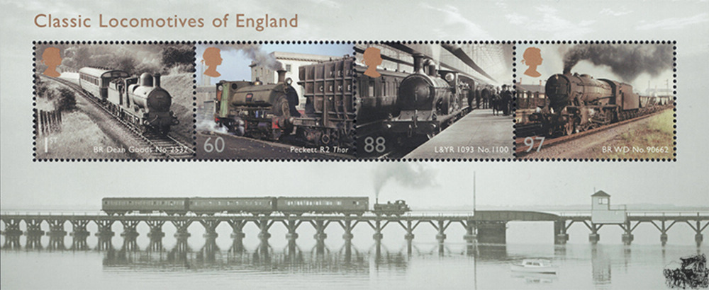 Großbritannien 2011 ** - Dampflokomotiven aus England
