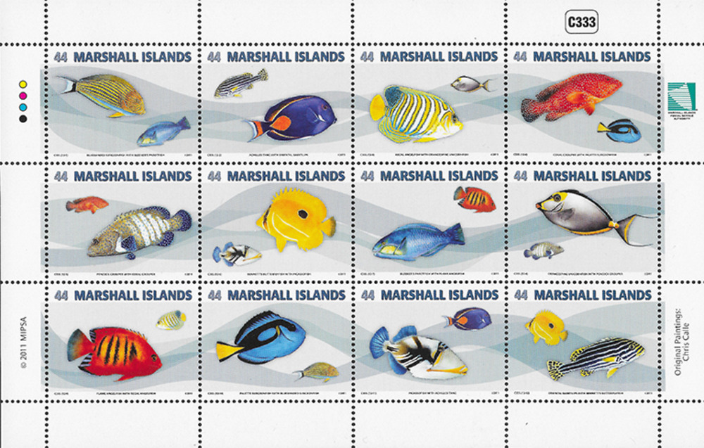 Marshall Inseln 2011 ** - Fische Marshall Inseln 2011 ** - Fische