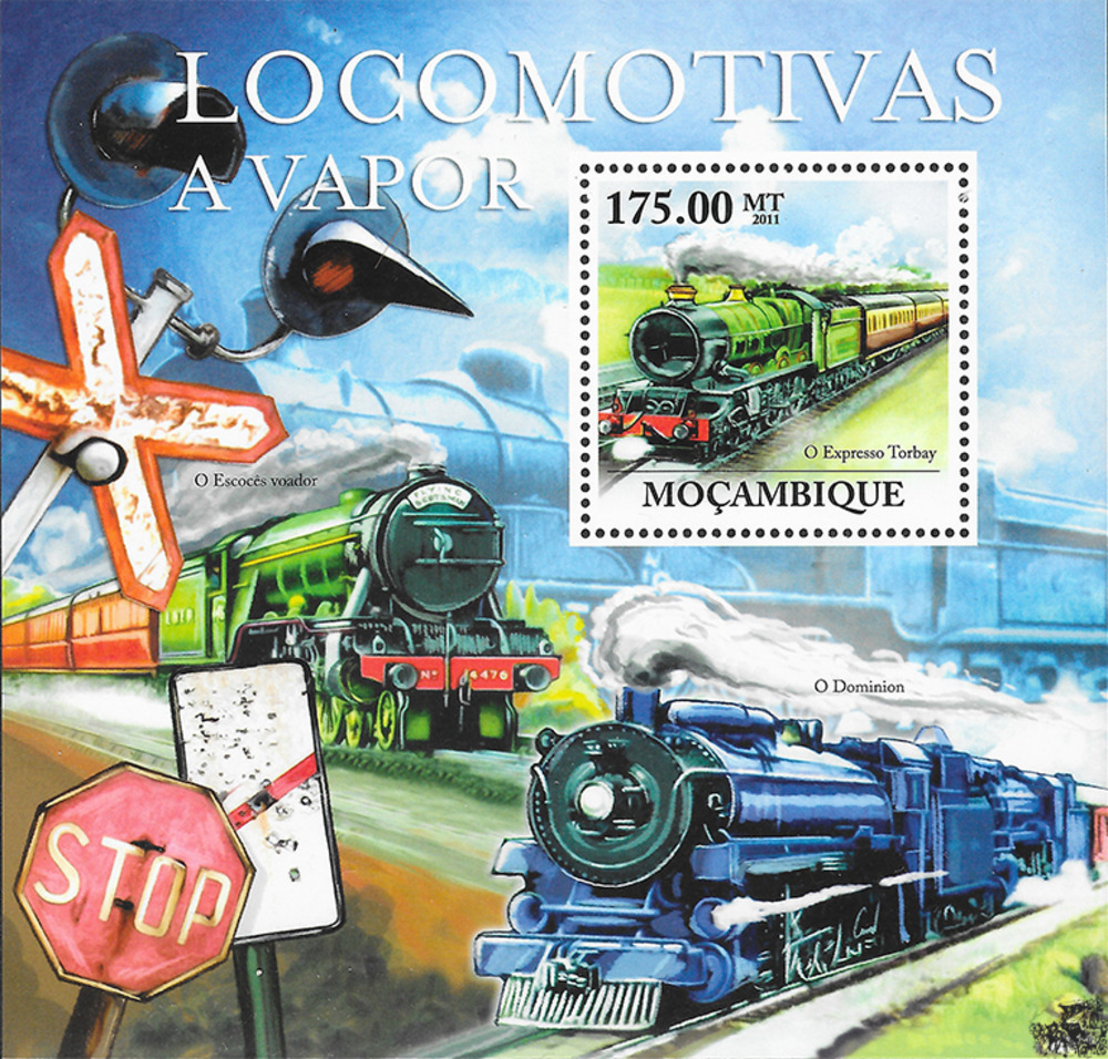 Mosambik 2011 ** - Dampflokomotiven