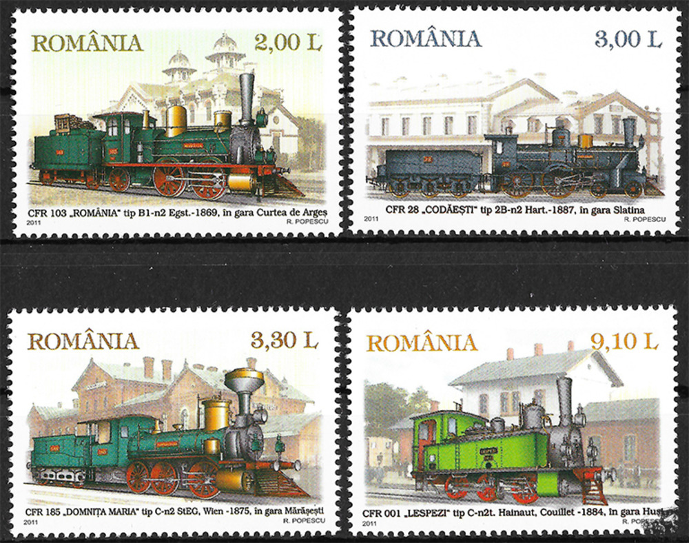 Rumänien 2011 ** - Dampflokomotiven
