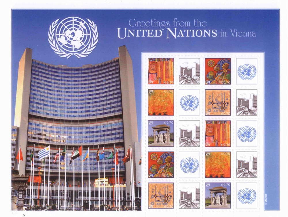 UNO Wien 2011 - ** , € 3,50 - Grußmarken (II)