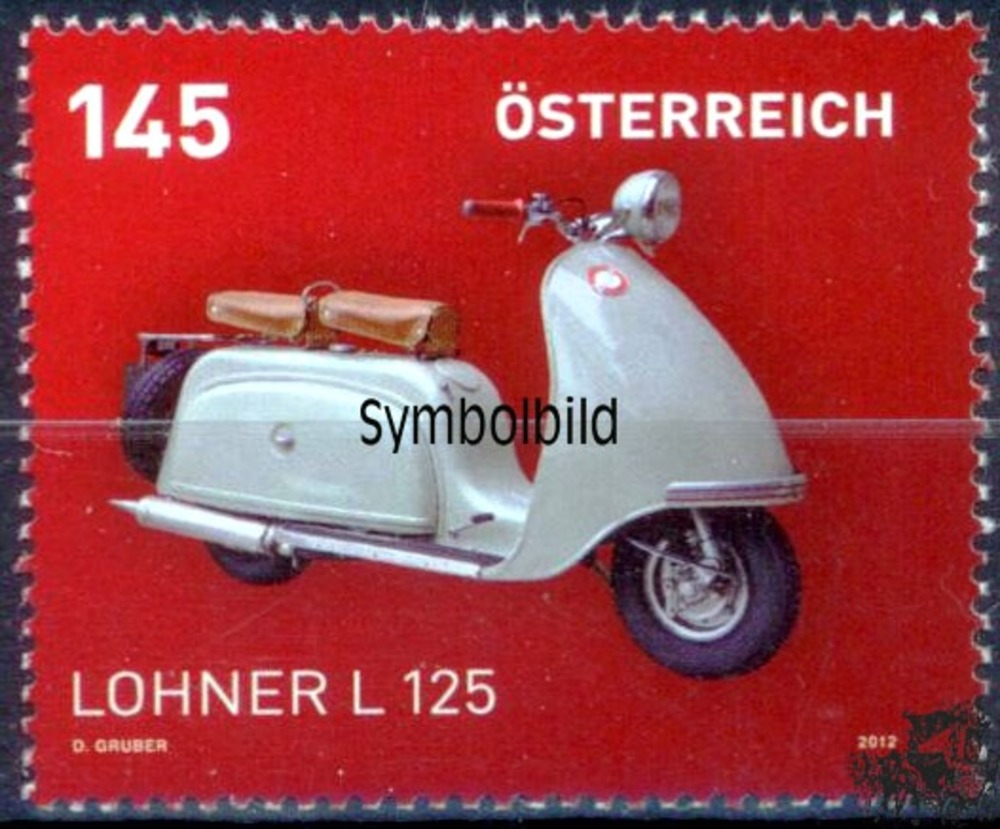 Österreich 2012 - 1,45 € “Motorräder“ Österreich 2012 - 1,45 € “Motorräder“